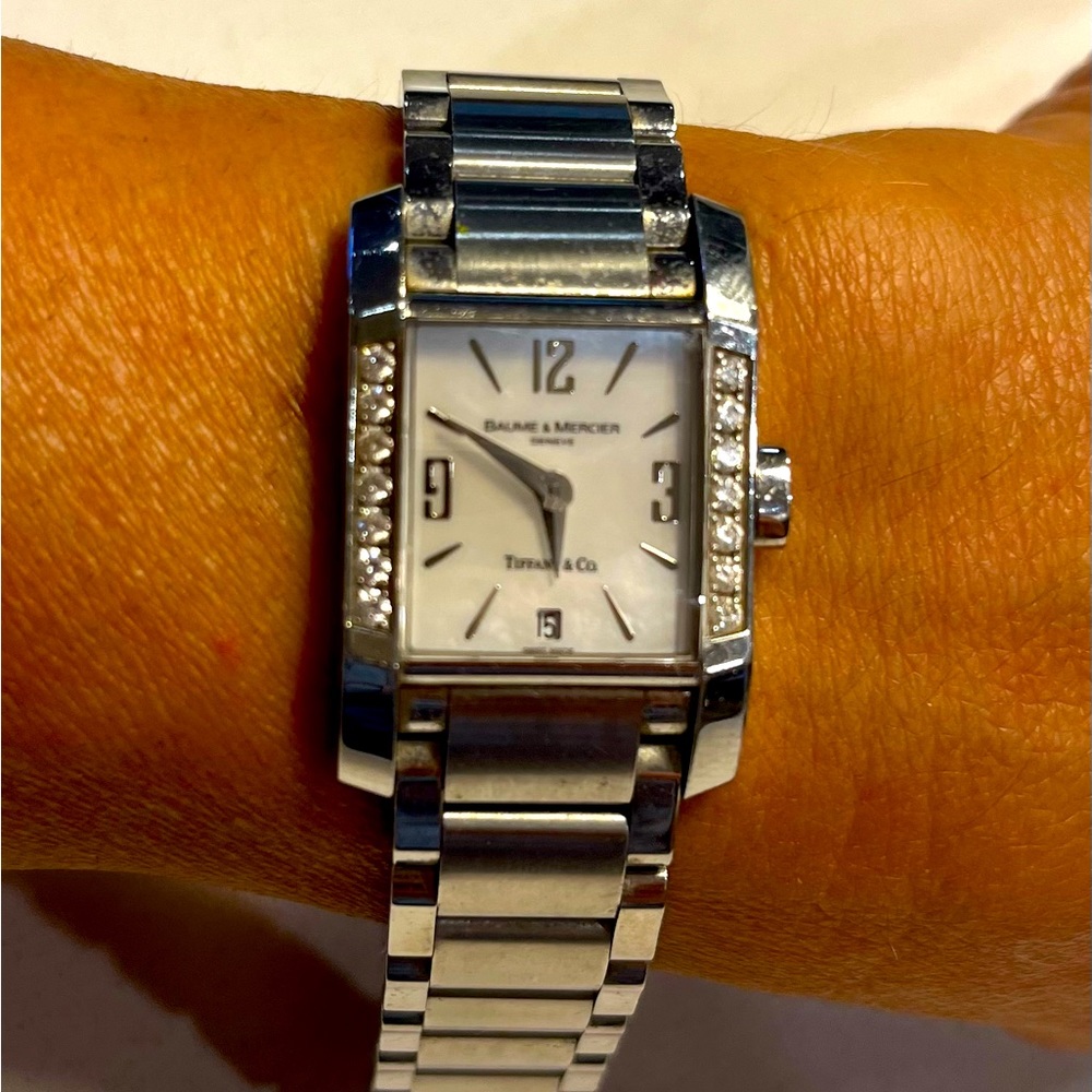 Baumé & Mercier/ Tiffany & Co Diamond women’s watch